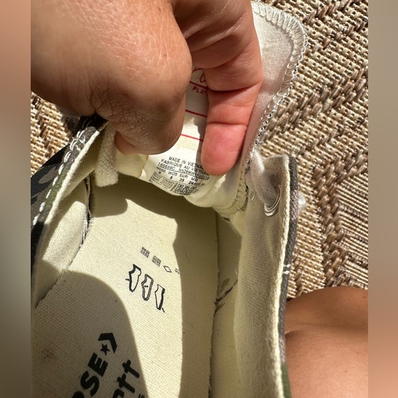 Converse Chuck 70 low x Carhartt camp green size 6 men, 8 women - Picture 3 of 8